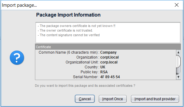 import